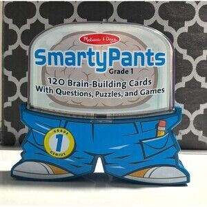 Melissa & Doug Smarty Pants 1st Grade 120 Educational Questions Puzzles & Games